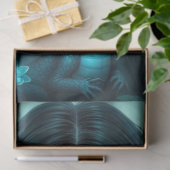 Mysterieuze gotische drakenfee tissuepapier (Geschenk)