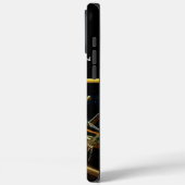 Mysterieuze Gouden Alien Verkennende Verre Planete Case-Mate iPhone Case (Achterkant / Links)