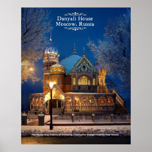 Mysterieuze huizen van Donnelly - No.2 Rusland Poster (Voorkant)