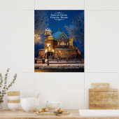 Mysterieuze huizen van Donnelly - No.2 Rusland Poster (Keuken)