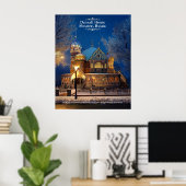 Mysterieuze huizen van Donnelly - No.2 Rusland Poster (Thuiskantoor)