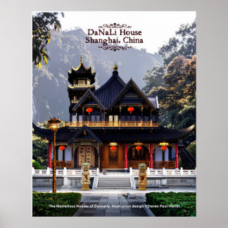 Mysterieuze huizen van Donnelly - No.3 China Poster