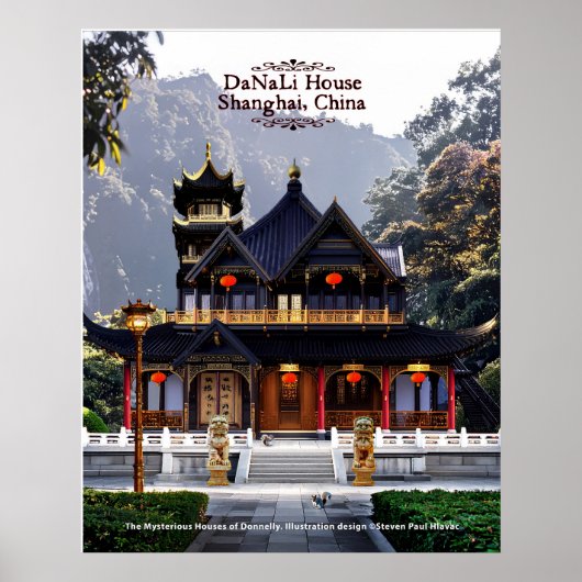 Mysterieuze huizen van Donnelly - No.3 China Poster (Voorkant)