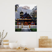 Mysterieuze huizen van Donnelly - No.3 China Poster (Keuken)