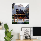 Mysterieuze huizen van Donnelly - No.3 China Poster (Thuiskantoor)