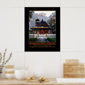 Mysterieuze huizen van Donnelly - No.3 China Poster (Keuken)