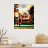 Mysterieuze huizen van Donnelly - Nr.1 Mount Dora Poster (Keuken)