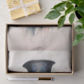 Mysterieuze kat in zwart pet Hallo "Darlin" Tissuepapier (Geschenk)