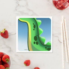 MYSTERIEUZE LANGE NEK DINOSAURUS door Jeff Willis  Servet