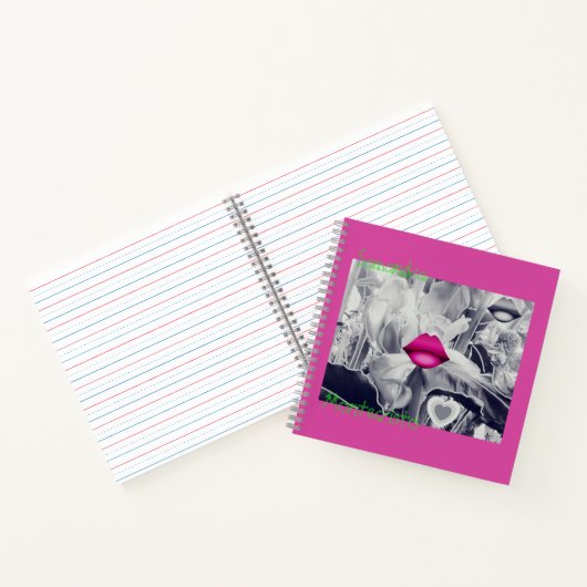 Mysterieuze Luister en neem notities spiraal Notit Notitieboek (Binnen)