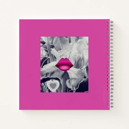 Mysterieuze Luister en neem notities spiraal Notit Notitieboek (Achterkant)