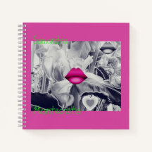 Mysterieuze Luister en neem notities spiraal Notit