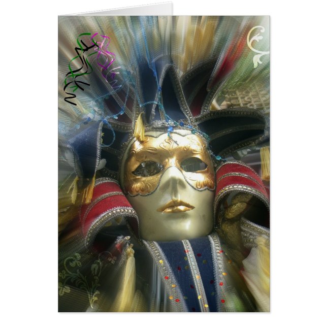 Mysterieuze Luxe Kunstkaart (Voorkant)