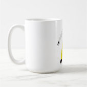 Mysterieuze man blik koffiemok (Links)