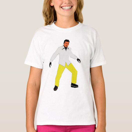 Mysterieuze man uiterlijk t-shirt (Voorkant)