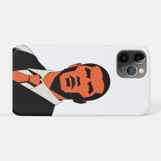 Mysterieuze man uitzicht Case-Mate iPhone case (Achterkant (horizontaal))