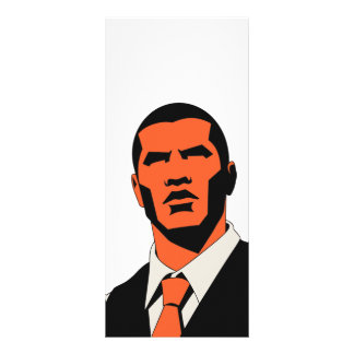 Mysterieuze man uitzicht reclamekaart