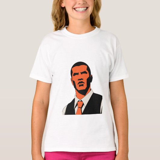 Mysterieuze man uitzicht t-shirt (Voorkant)
