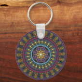 Mysterieuze mandala sleutelhanger (Voorkant)