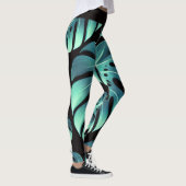 Mysterieuze Monstera Leggings (Rechts)