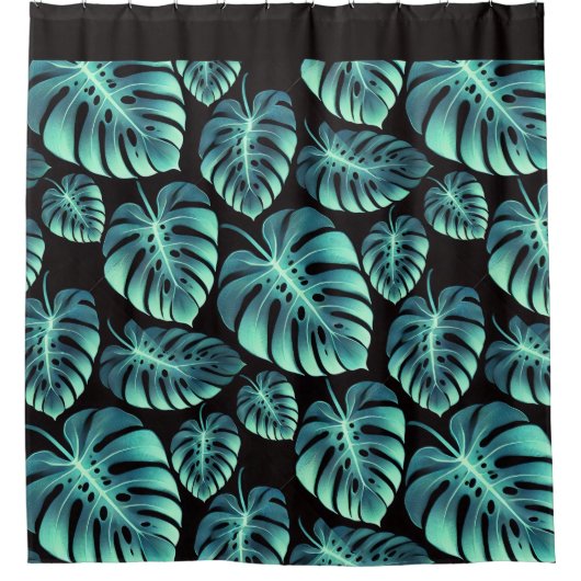 Mysterieuze monsters douchegordijn (Voorkant)