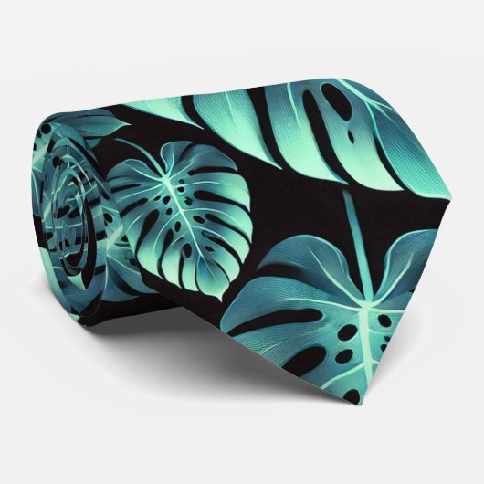 Mysterieuze monsters stropdas (Opgerold)