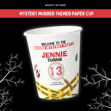 Mysterieuze Moord Misdaadplaats Halloween