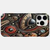 Mysterieuze ontmoeting met UFO's en buitenaardse w Case-Mate iPhone Case (Achterkant (horizontaal))