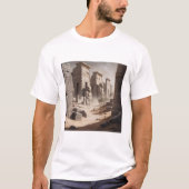 Mysterieuze Potloodschets Historisch Ontwerp T-shirt (Voorkant)