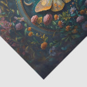 Mysterieuze schemerpoort, mot & eclips tissuepapier (Detail)