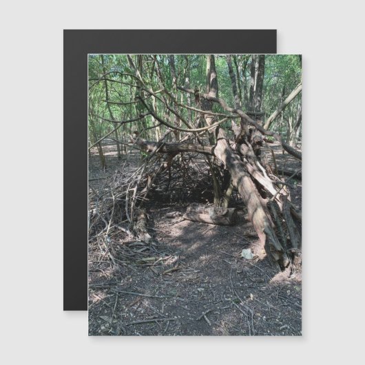 mysterieuze structuurmagneet (Voorkant / Achterkant)