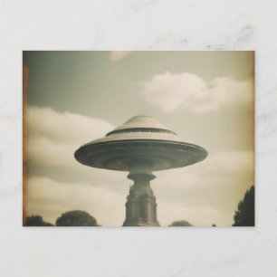 Mysterieuze ufo briefkaart