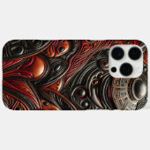 Mysterieuze UFO-ontmoeting in een hemels landschap Case-Mate iPhone Case (Achterkant (horizontaal))