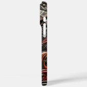 Mysterieuze UFO-ontmoeting in een hemels landschap Case-Mate iPhone Case (Achterkant / Links)