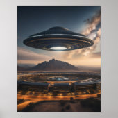 Mysterieuze ufo poster (Voorkant)