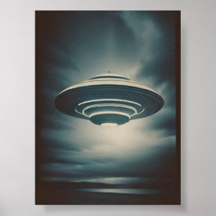 Mysterieuze ufo poster