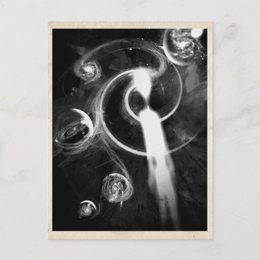 Mysterieuze verschijning - Briefkaart (Voorkant)