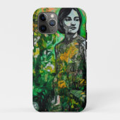 mysterieuze vrouw Case-Mate iPhone case (Achterkant)