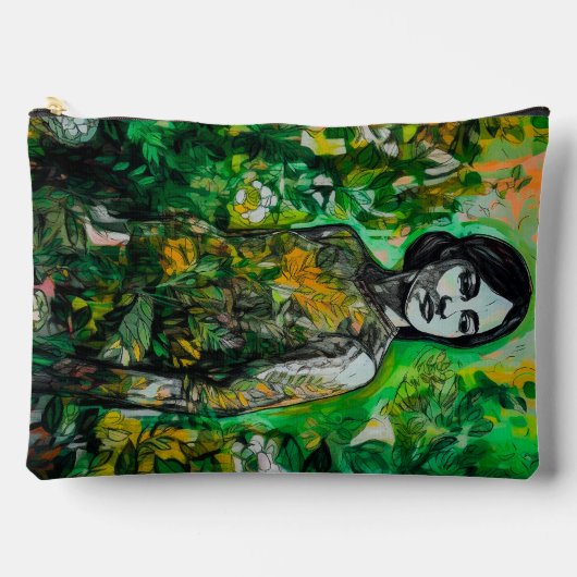 mysterieuze vrouw etui (Voorkant)