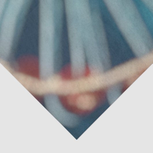 Mysterieuze vrouw op het carnaval - Decoupage Tissuepapier (Detail)