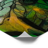 mysterieuze vrouw poster (Hoek)