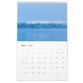 Mysterieuze winter landschap fotokalender kalender (Mar 2027)