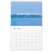 Mysterieuze winter landschap fotokalender kalender (Mar 2026)