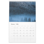 Mysterieuze winter landschap fotokalender kalender (Feb 2026)