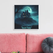 mysterieuze zeekust canvas afdruk (Insitu (Woonkamer))