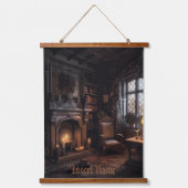 mysterieuze zeekust hangend wandkleed (Voorkant)