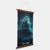 mysterieuze zeekust hangend wandkleed (Gebogen)