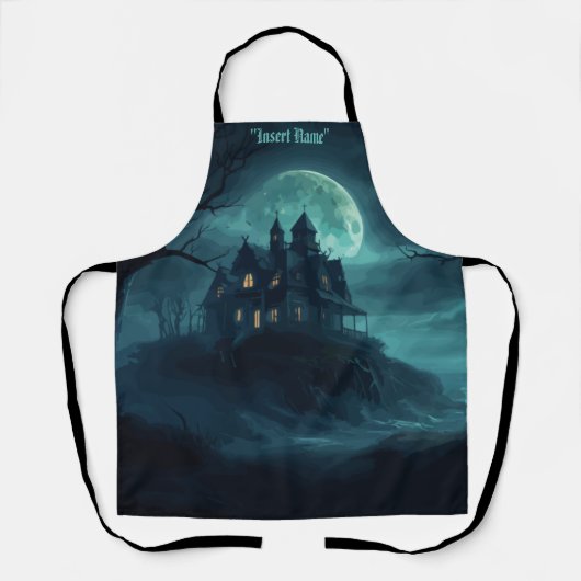 mysterieuze zeekust schort (Voorkant)