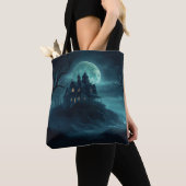 mysterieuze zeekust tote bag (Dichtbij)
