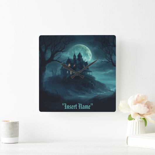 mysterieuze zeekust vierkante klok (Huis)